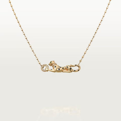 [Amore Jewels]PANTHERE FULL DIAMOND NECKLACE