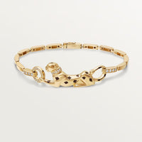 [Amore Jewels]PANTHERE HALF DIAMOND ON CHAIN BRACELET