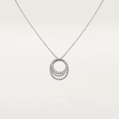 [Amore Jewels]ETINCELLE  FULL DIAMOND NECKLACE