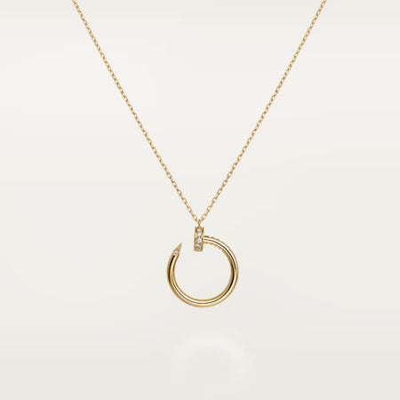 [Amore Jewels]JUSTE NECKLACE HALF DIAMOND
