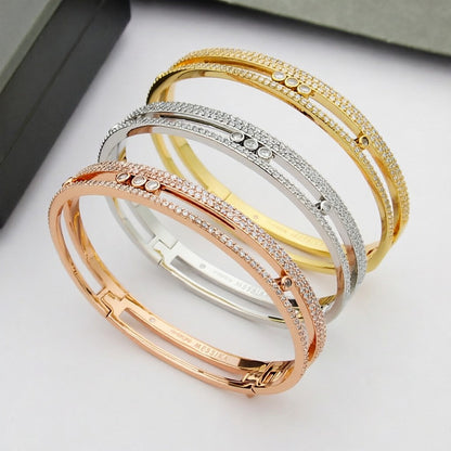 [Amore Jewels]Move Romane pavé bangle