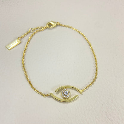 [Amore Jewels]Lucky Eye Pave-Set Diamond Bracelet