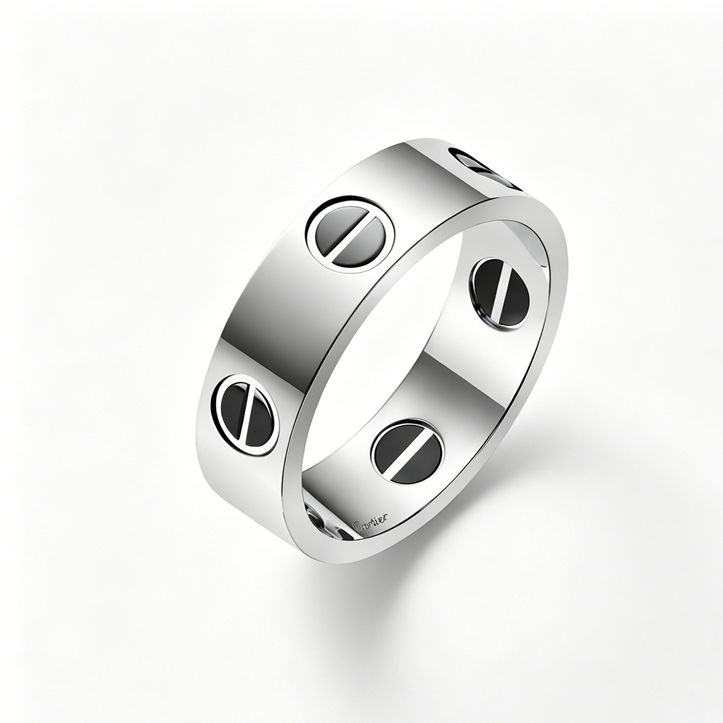 [Amore Jewels]LOVE RING 5.5MM NO DIAMONDS  CERAMIC