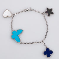 [Amore Jewels]LUCKY SPRING SILVER BRACELET 4 MOTIF