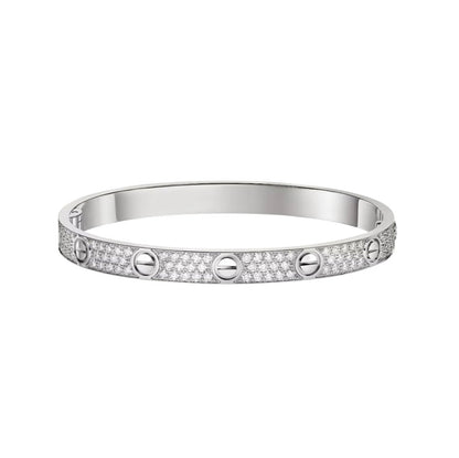 [Amore Jewels]LOVE BRACELET 6.1MM DIAMOND-PAVED