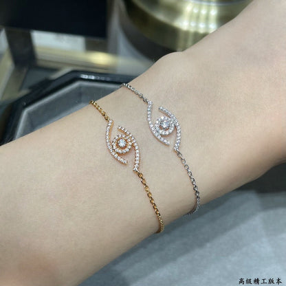 [Amore Jewels]Lucky Eye Pave-Set Diamond Bracelet