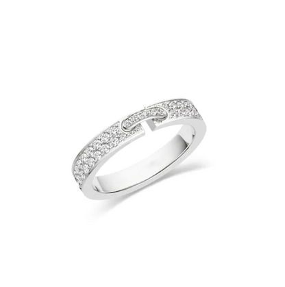 [Amore Jewels]ALLIANCE LIENS VIDENCE PAVED DIAMOND 4MM RING