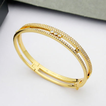[Amore Jewels]Move Romane pavé bangle