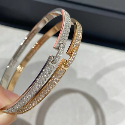 [Amore Jewels]LIENS VIDENCE DIAMOND PAVED BRACELET