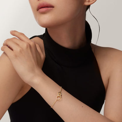 [Amore Jewels]LOVE BRACELET DOUBLE RING