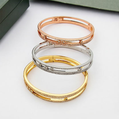 [Amore Jewels]Move Romane pavé bangle