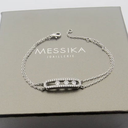 [Amore Jewels] Move Classique pavé bracelet