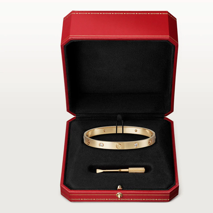 [Amore Jewels]LOVE BRACELET 6.1MM 4 DIAMONDS