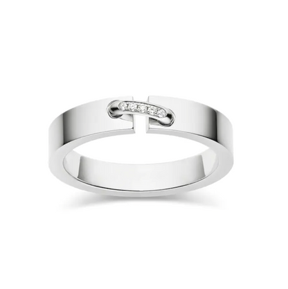 [Amore Jewels]ALLIANCE LIENS VIDENCE DIAMOND 4MM RING