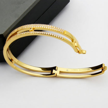 [Amore Jewels]Move Romane pavé bangle