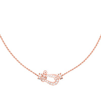 [Amore Jewels]FORCE 10 PINK GOLD DIAMOND NECKLACE