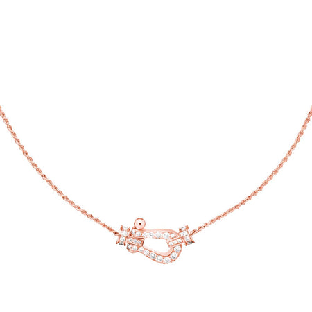[Amore Jewels]FORCE 10 PINK GOLD DIAMOND NECKLACE