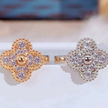 [Amore Jewels]CLOVER DIAMOND RING