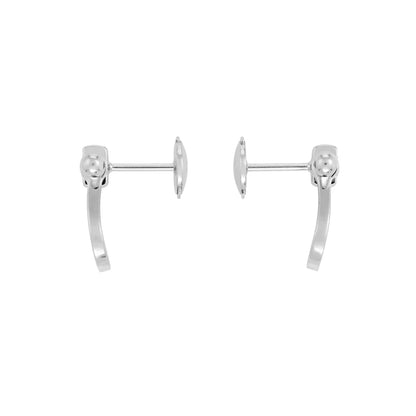 [Amore Jewels]FORCE 10 FULL DIAMOND STUD EARRINGS MINI MODEL