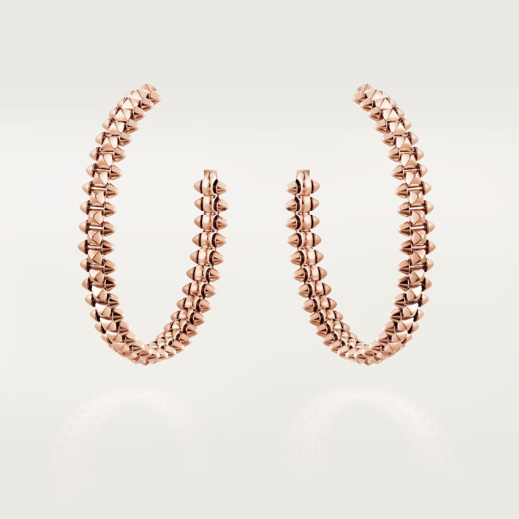 [Amore Jewels]CLASH HOOP LARGE EARRINGS