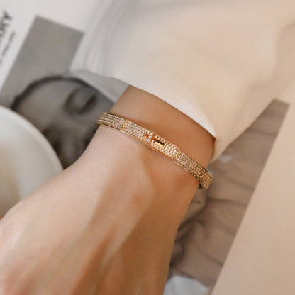 [Amore Jewels]KELLY BRACELET DIAMOND PAVED