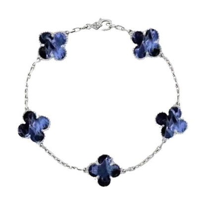 [Amore Jewels]CLOVER 5 MOTIF PIETERSITE BRACELET COLLECTION