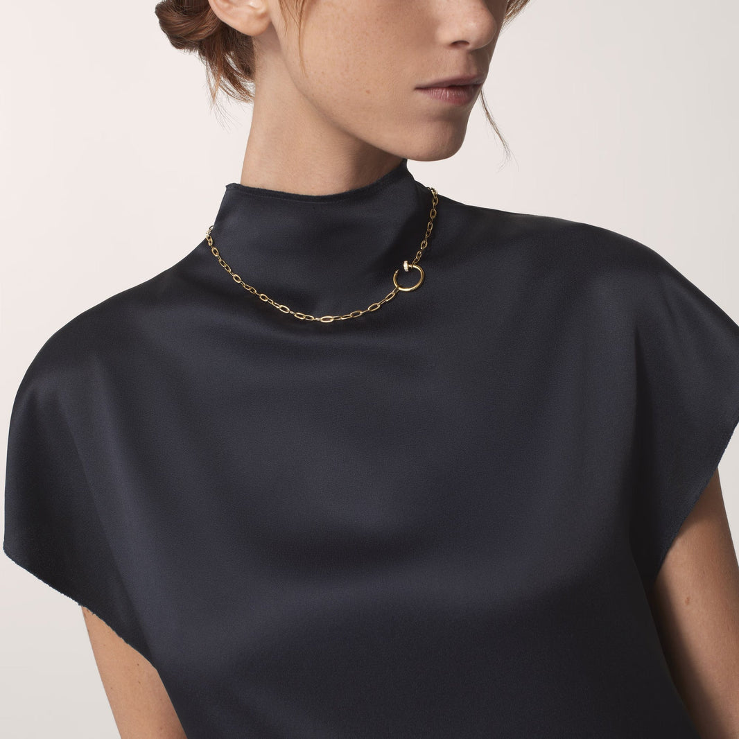 [Amore Jewels]JUSTE NECKLACE FULL DIAMONDS