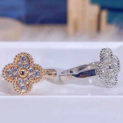 [Amore Jewels]CLOVER DIAMOND RING