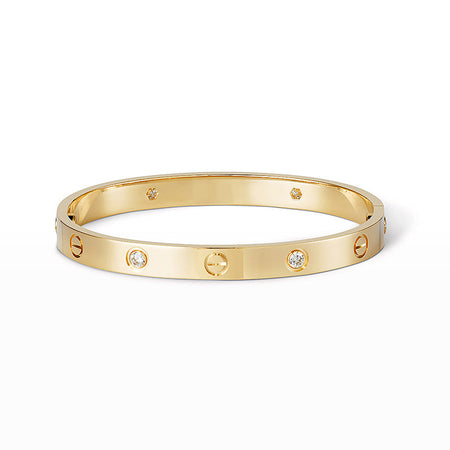 [Amore Jewels]LOVE BRACELET 6.1MM 4 DIAMONDS
