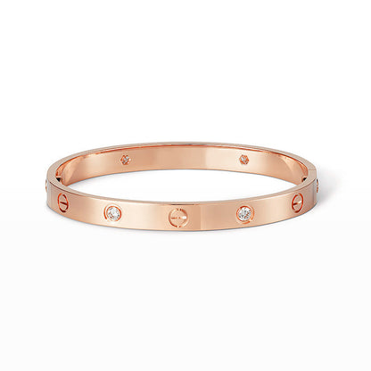 [Amore Jewels]LOVE BRACELET 6.1MM 4 DIAMONDS