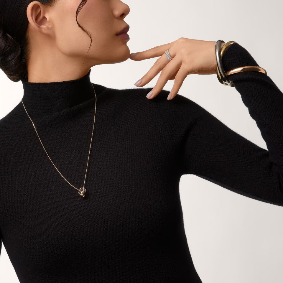 [Amore Jewels]TRINITY CUSHION NECKLACE COLLECTION
