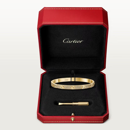 [Amore Jewels]LOVE BRACELET 4.8MM DIAMOND-PAVED