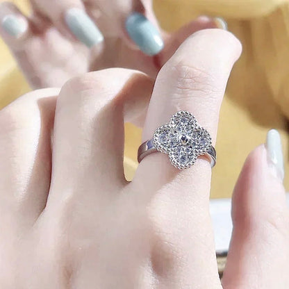 [Amore Jewels]CLOVER DIAMOND RING