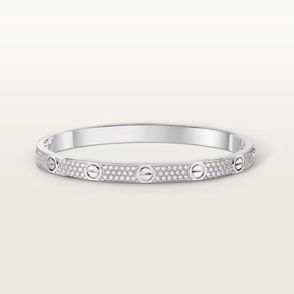 [Amore Jewels]LOVE BRACELET 4.8MM DIAMOND-PAVED