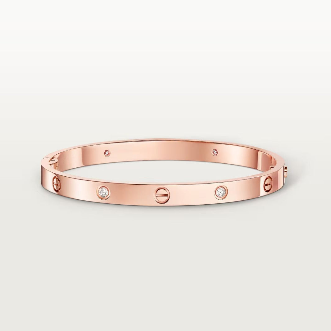[Amore Jewels]LOVE BRACELET 4.8MM 4 DIAMONDS
