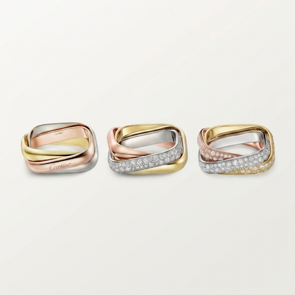 [Amore Jewels]TRINITY 3.5MM CUSHION RING COLLECTION