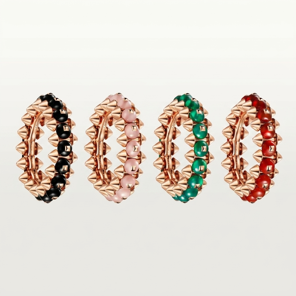 [Amore Jewels]CLASH 7.9MM AGATE CHALCEDONY RING