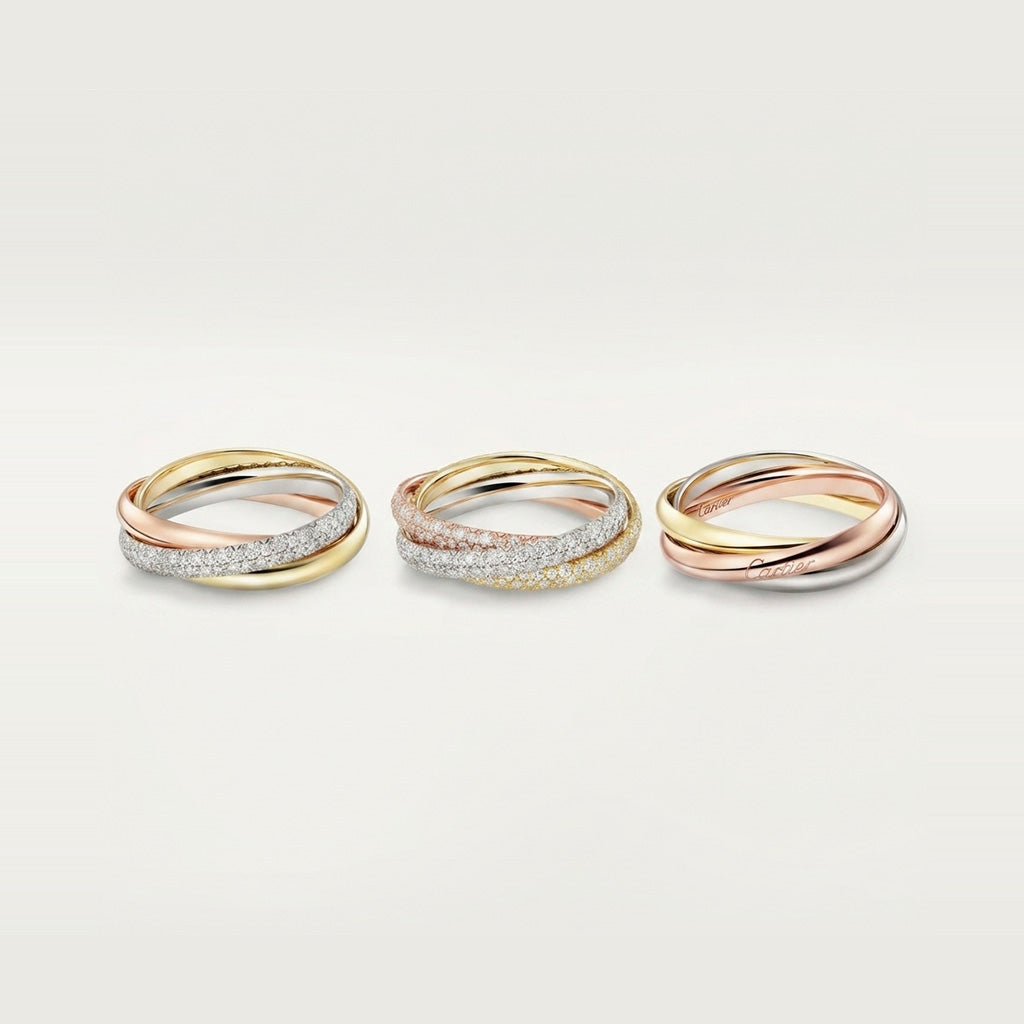 [Amore Jewels]TRINITY 2.5MM RING COLLECTION