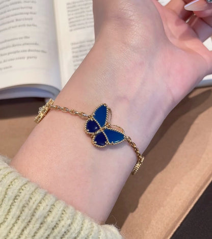 [Amore Jewels]LUCKY SPRING BUTTERFLY 5 MOTIF BRACELET