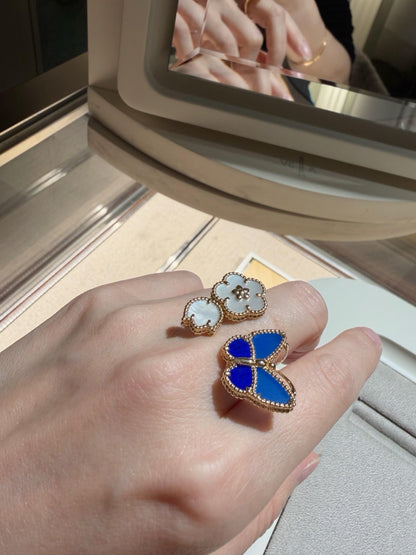 [Amore Jewels]LUCKY SPRING BUTTERFLY OPEN-FACE RINGS