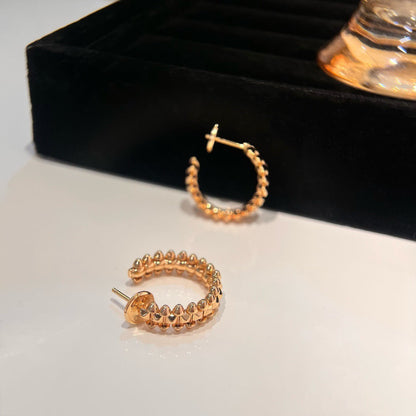 [Amore Jewels]CLASH SMALL HOOP EARRINGS