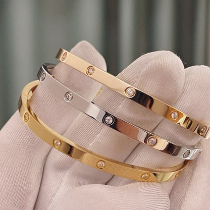 [Amore Jewels]LOVE BRACELET 3.65MM 10 DIAMONDS