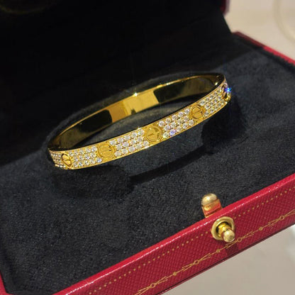 [Amore Jewels]LOVE BRACELET 6.1MM DIAMOND-PAVED