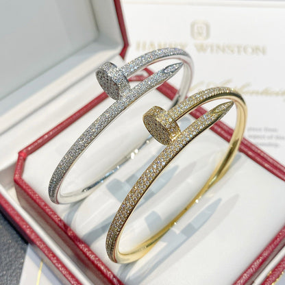 [Amore Jewels]JUSTE BRACELET 3.5MM ALL DIAMONDS