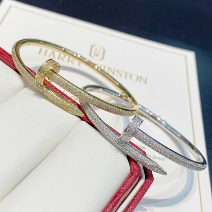 [Amore Jewels]JUSTE BRACELET 3.5MM ALL DIAMONDS