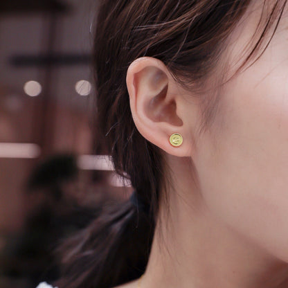 [Amore Jewels]LOVE EARRINGS 7.2MM