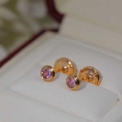 [Amore Jewels]DAMOUR PING DIAMOND EARRINGS