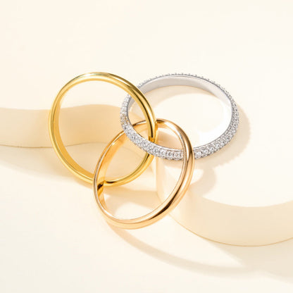 [Amore Jewels]TRINITY 2.5MM RING COLLECTION