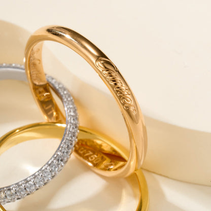 [Amore Jewels]TRINITY 2.5MM RING COLLECTION