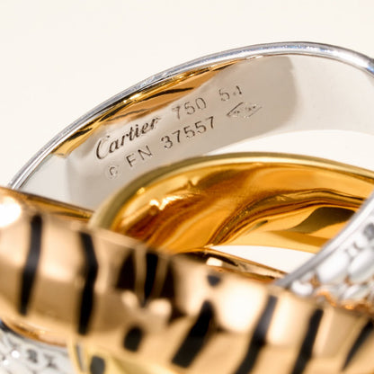 [Amore Jewels]TRINITY  RING LEOPARD PRINT
